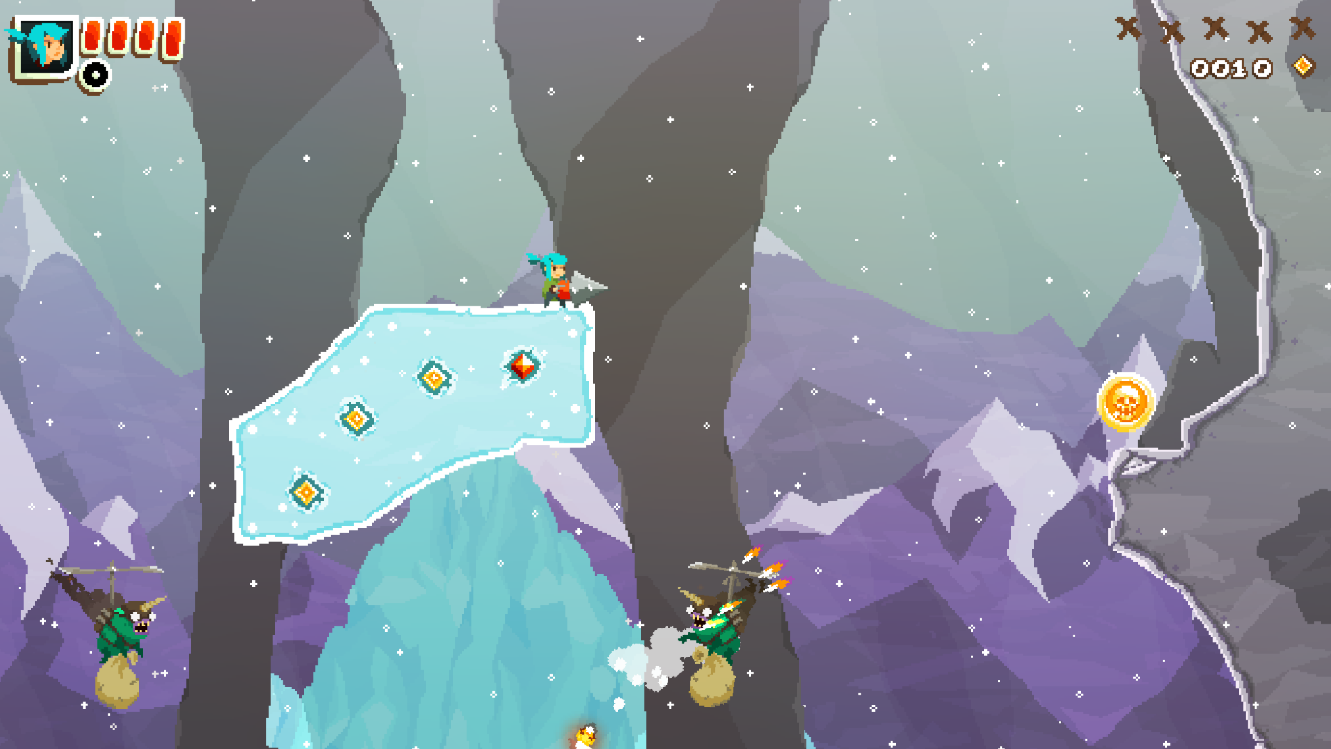 Pepper Grinder Stage 3-4 Coin 2 Location