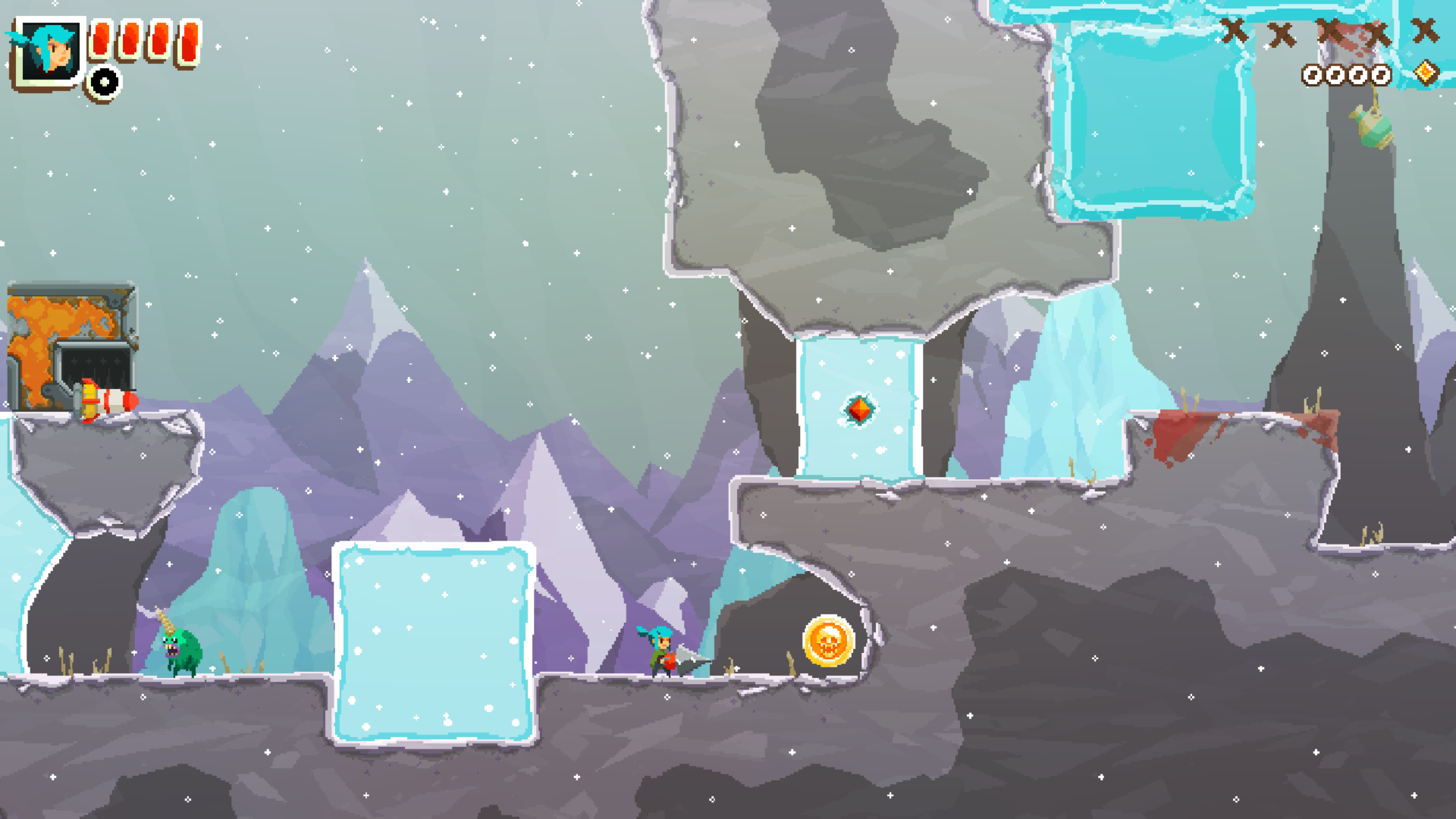 Pepper Grinder Stage 3-4 Coin 4 Location