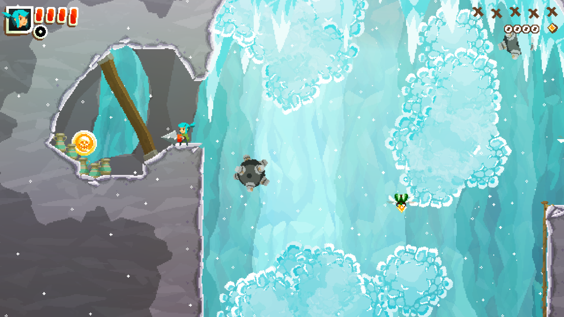 Pepper Grinder Stage 3-A Coin 5 Location