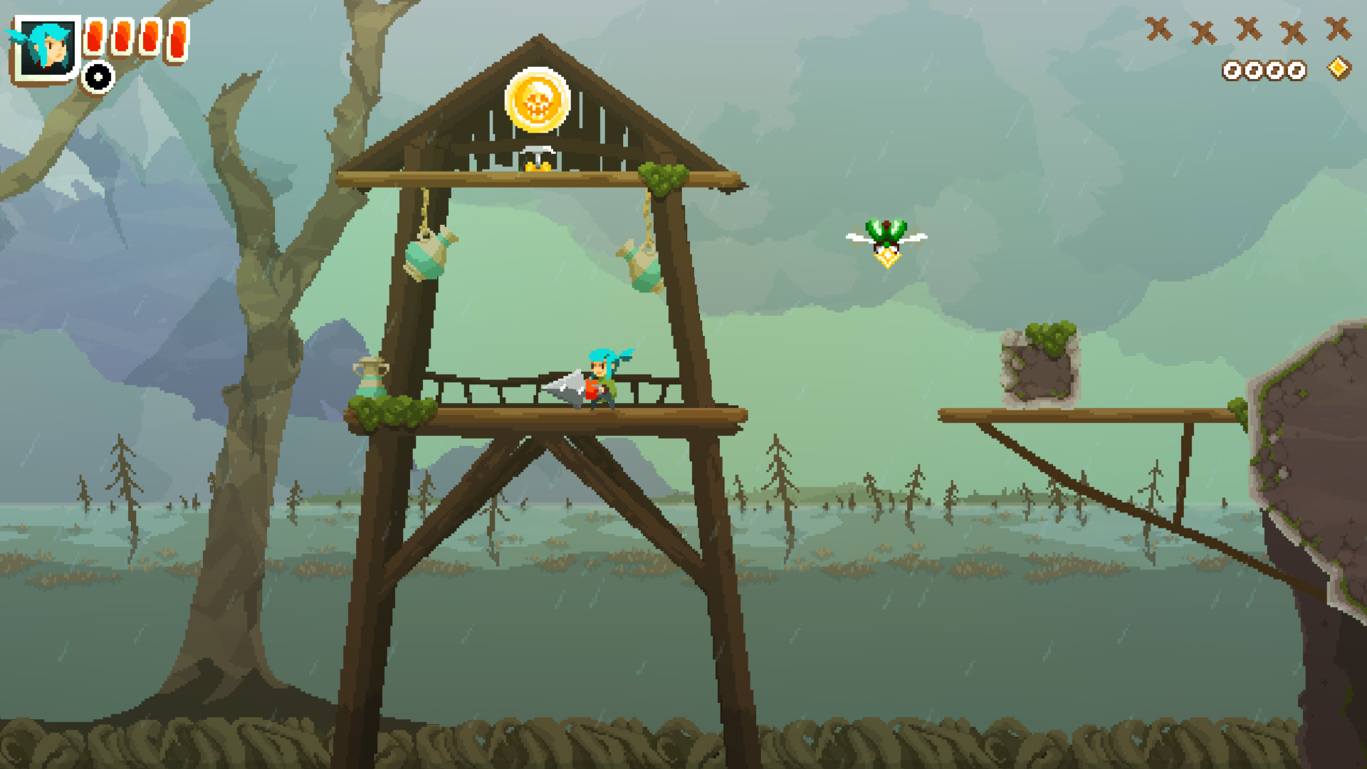 Pepper Grinder Stage 4-1 Coin 1 Location