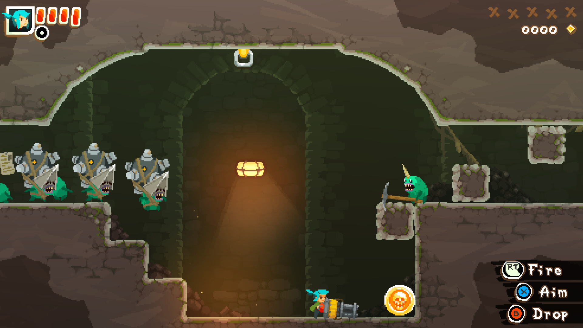 Pepper Grinder Stage 4-3 Coin 2 Location