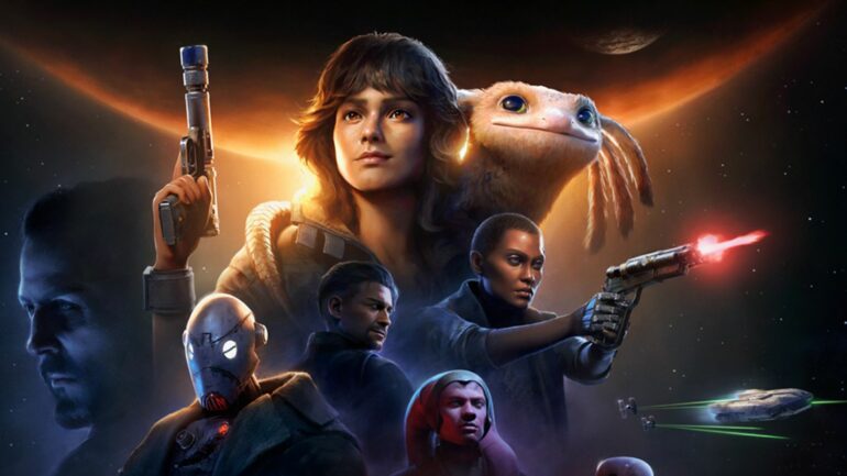Star Wars Outlaws key art