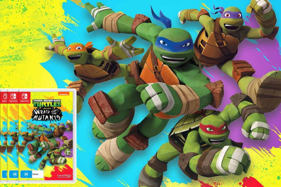 Win 1 of 5 TMNT Arcade: Wrath of the Mutants Copies on Switch