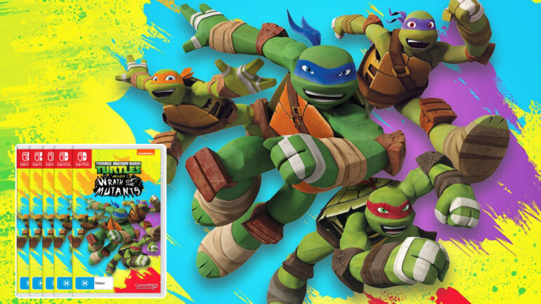 TMNT Arcade Wrath of the Mutants Giveaway Key Art