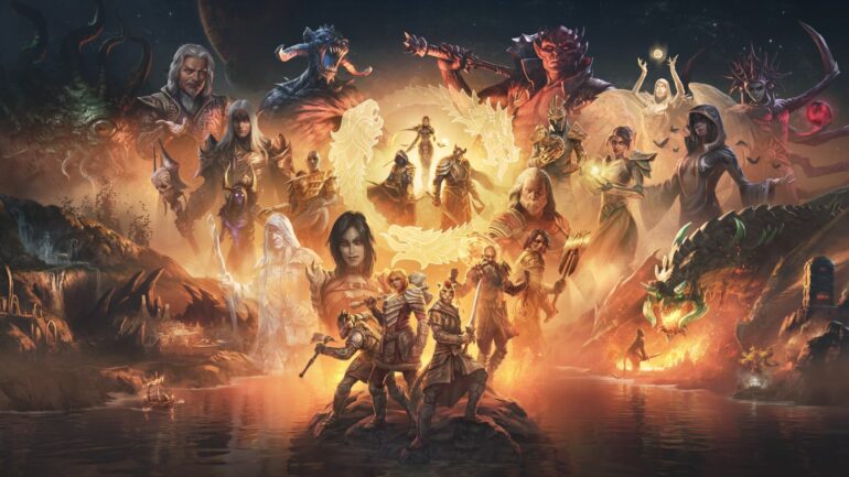 ESO Gold Road Key Art