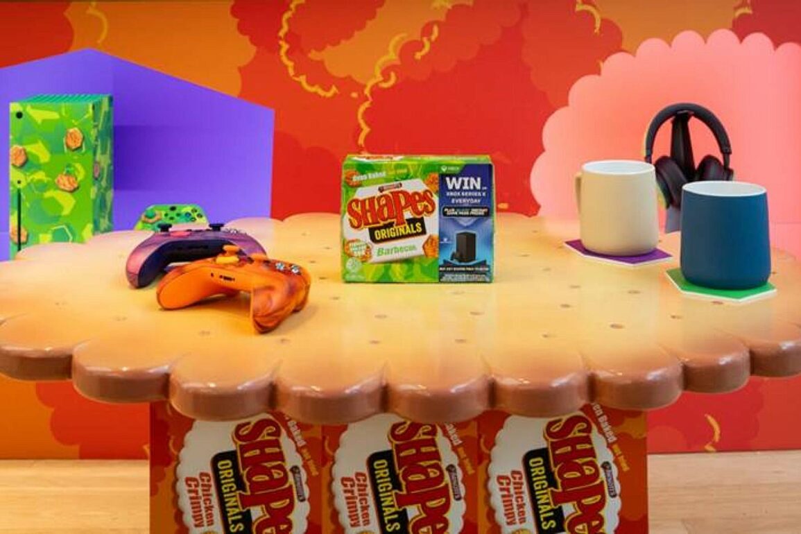 Xbox ANZ & Arnott’s Shapes Team Up For Lounge Room Experience