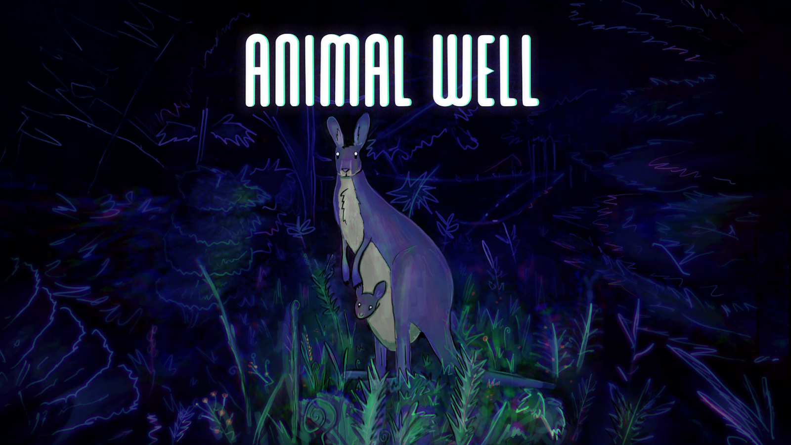 Animal Well Key Art