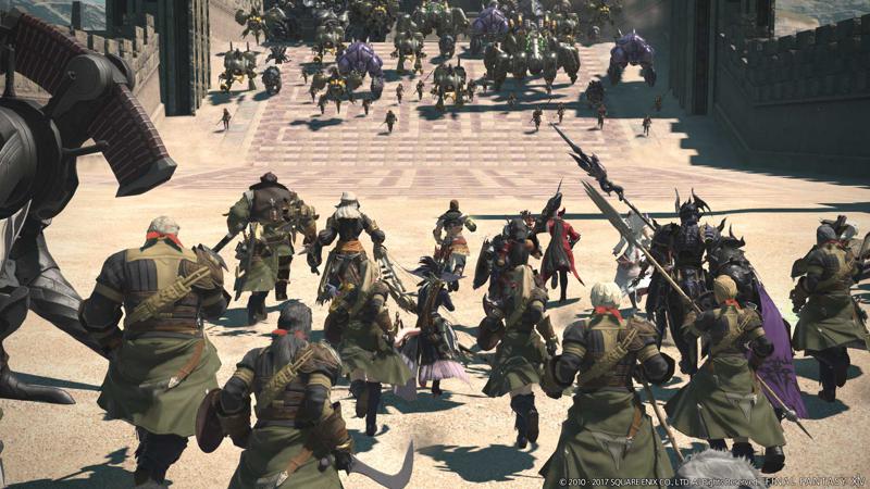 Final Fantasy XIV PvP Mode - Image Credit Square Enix