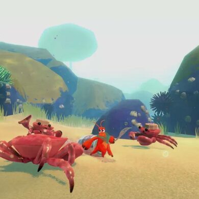 Another crabs treasure surrounded