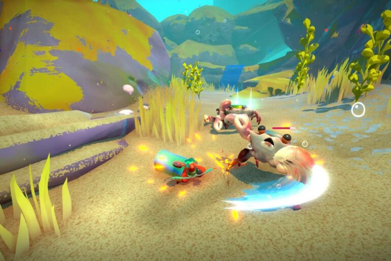 Another Crab's Treasure kril fighting crabs