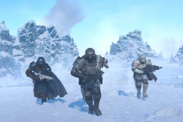 Helldivers 2 polar patriots running