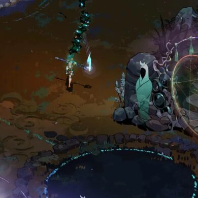 Melinoe running Hades 2