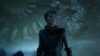 Senua in a pool of water in Hellblade 2