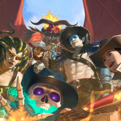 Magic: The Gathering Outlaws of thunder junction art