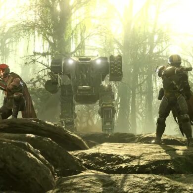 Helldivers 2 Viper Commandos lineup of team