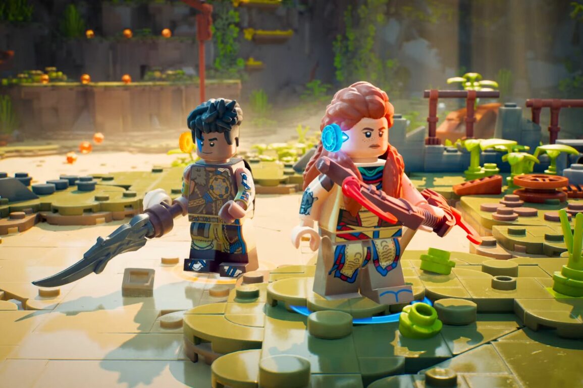 Aloy in LEGO Horizon Adventures