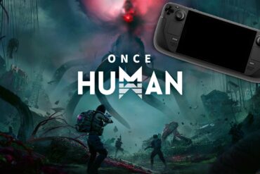 Once Human with steam deck in corner