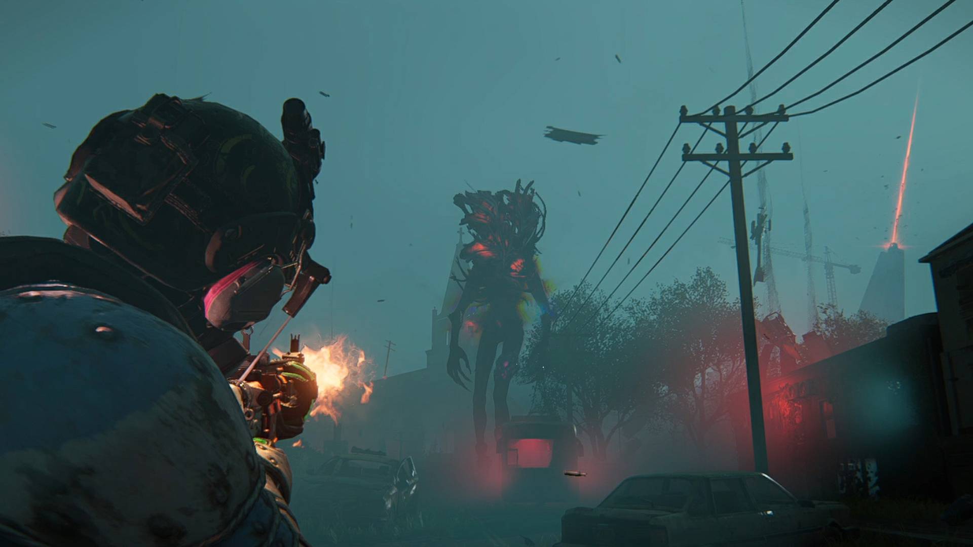 Once Human tall enemy fighting character