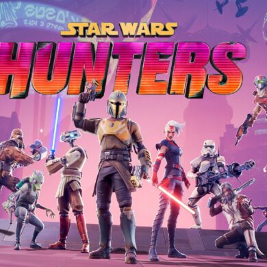 Star Wars: Hunters Key art