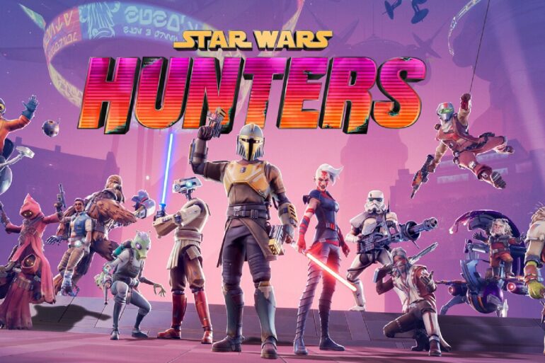 Star Wars: Hunters Key art
