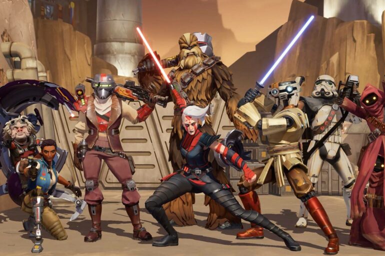 Star Wars Hunters roster