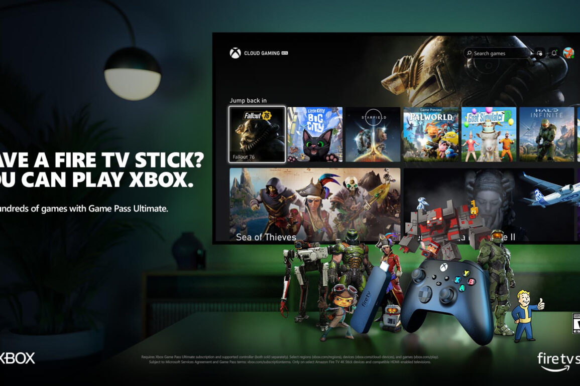 Xbox Cloud Gaming is Coming to Select Amazon Fire TV Devices