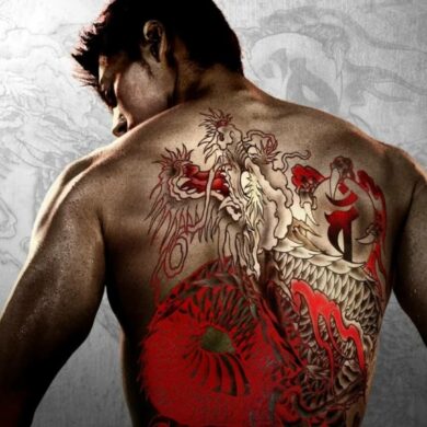Yakuza tv show art