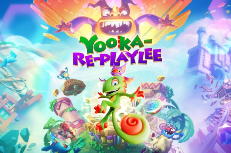 Yooka-Replaylee key art