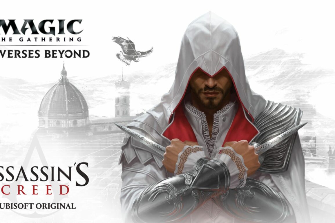 Assassin's Creed Magic the Gathering Key Art