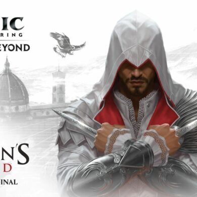 Assassin's Creed Magic the Gathering Key Art