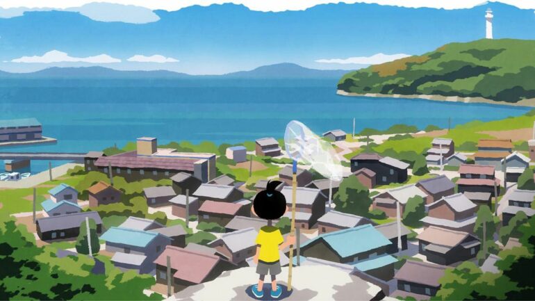 Natsu-Mon 20th Century Summer Kid Key Art