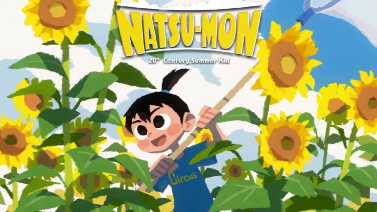 Natsu-Mon 20th Century Summer Kid Key Art