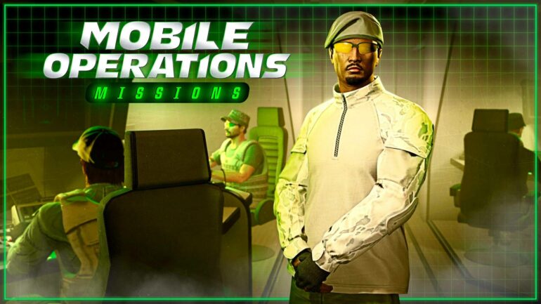 GTA Online mobile operations missions art