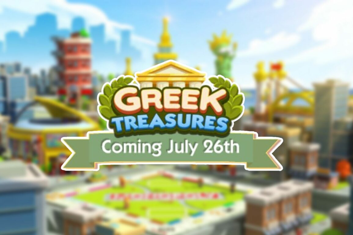 Monopoly Go: Greek Treasures Digging Event Levels & Rewards