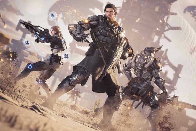 First Descendant Key Art
