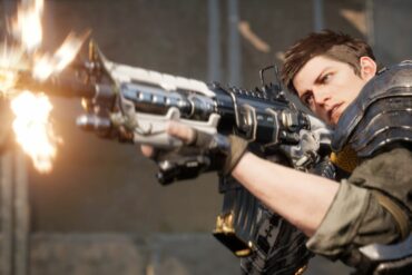 Lepic shooting a gun in The First Descendant