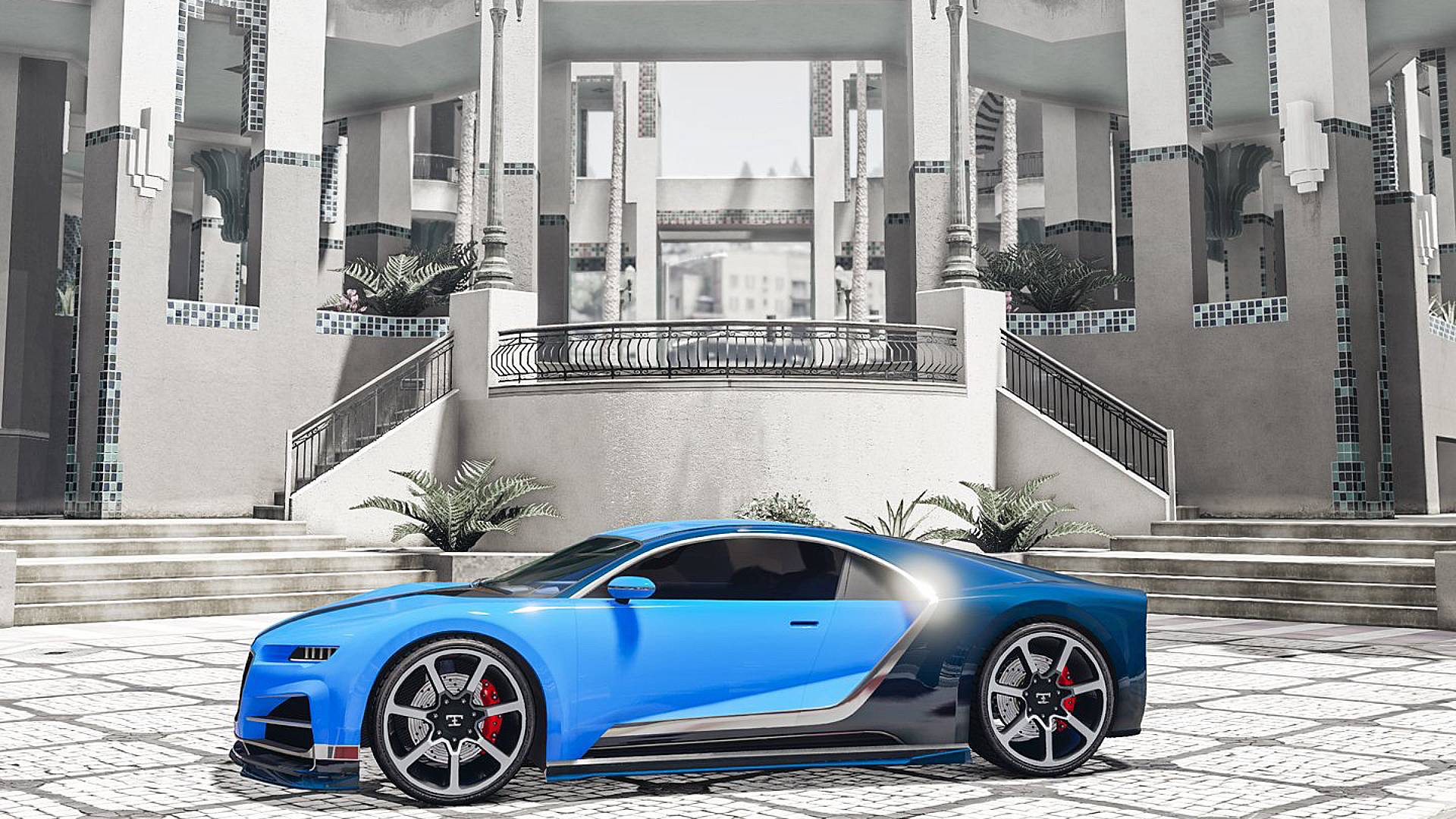 Truffade Nero posing in GTA Online