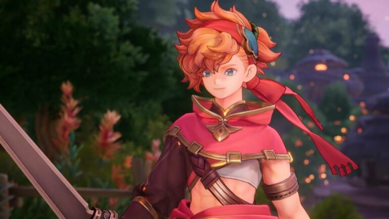 Visions of Mana main character