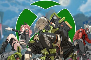 Zenless Zone Zero characters with the Xbox logo