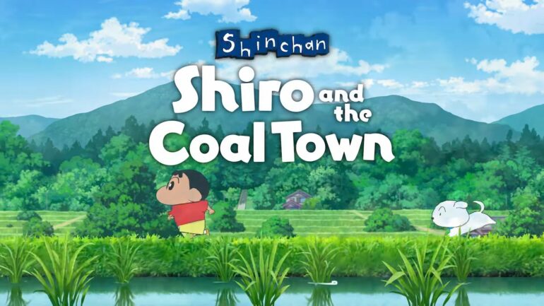 Shin chan: Shiro and the Coal Town key art