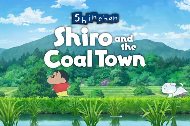 Shin chan: Shiro and the Coal Town key art
