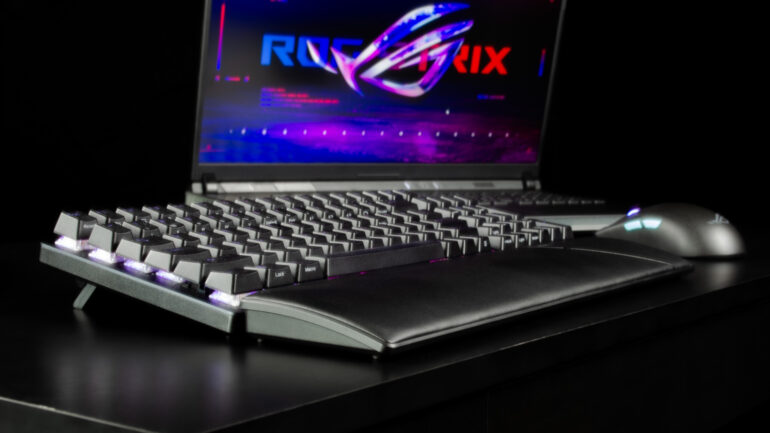Asus ROG Strix Scope II 96 Wireless Keyboard Press